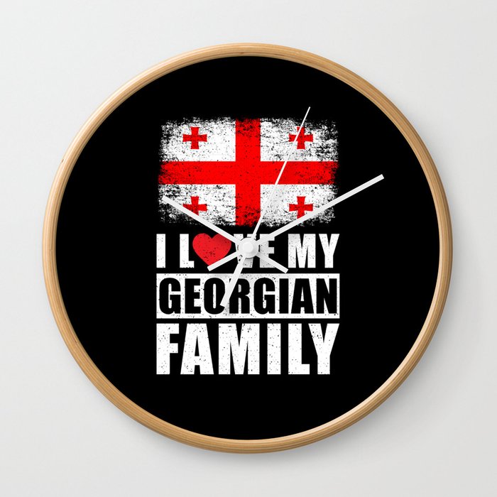Georgian Family Wall Clock