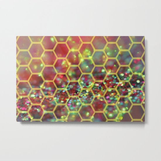 Honeybee Metal Print