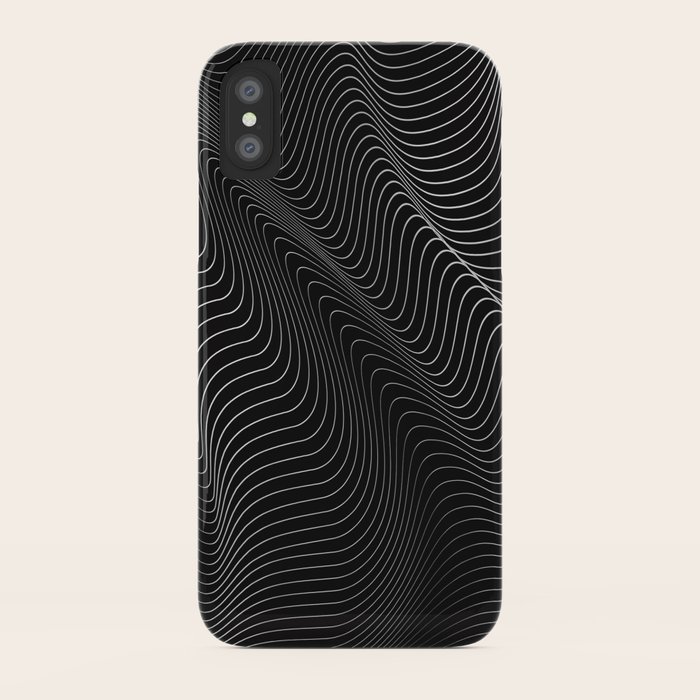 minimal curves ii iphone case