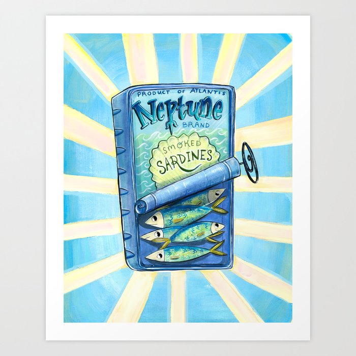 Sardines Art Print