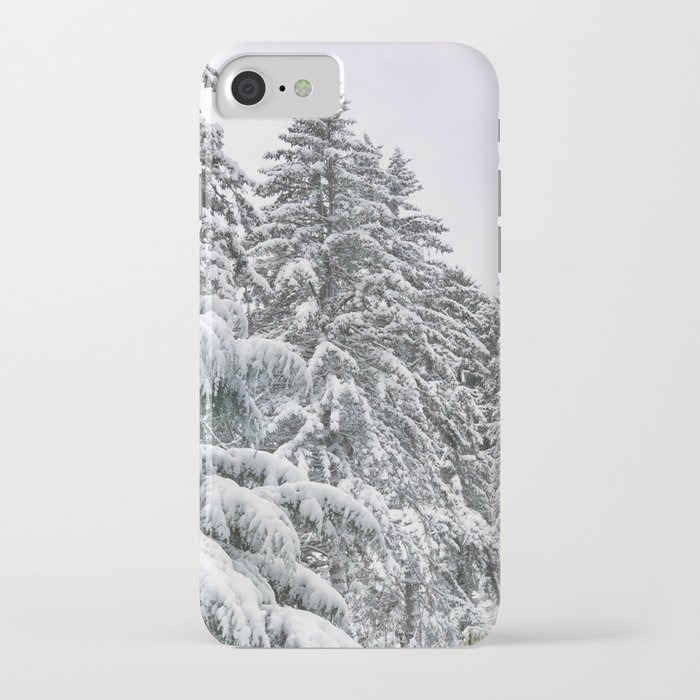 Among the Snowy Pines iPhone Case