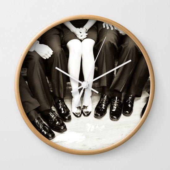 The Groomswoman Wall Clock