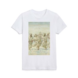 The Polar Bear Dance Kids T Shirt