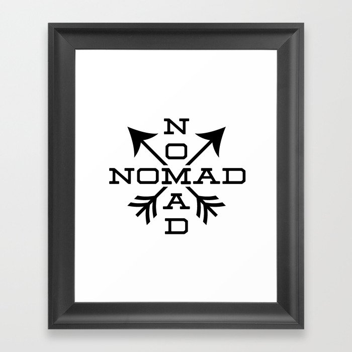 Nomad Framed Art Print