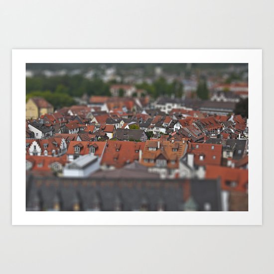 Plastic world Art Print