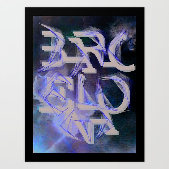 Barcelona Art Print