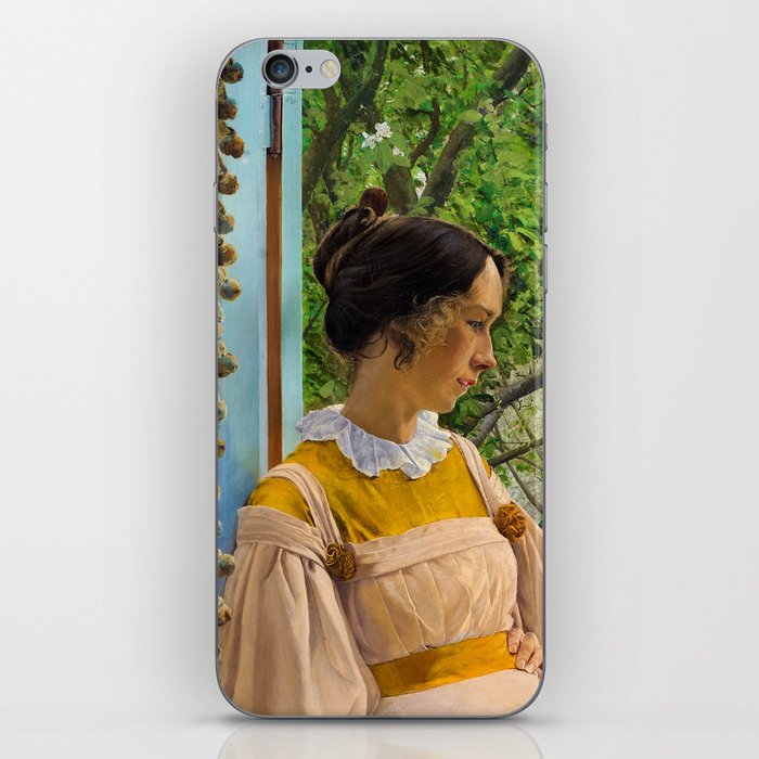 In the Garden Door, The Artist's Wife by Laurits Andersen Ring iPhone Skin