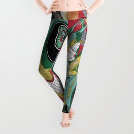 get in the car, we're goin' for a ride! Leggings