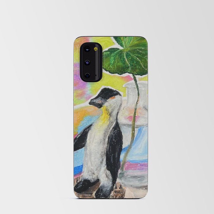 Psychedelic Peguin Android Card Case