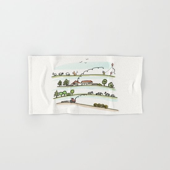 Country Life Hand & Bath Towel