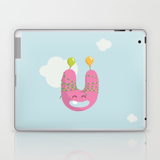 letter U Laptop & iPad Skin