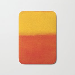 1956 Orange and Yellow by Mark Rothko HD Bath Mat | 1956Markrothko, 1956Rothko, Markpainting, Abstractart, Furniture, Rothko, Acrylic, Hd, Warmcolours, Warmabstract 
