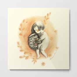 Who rescued who Metal Print