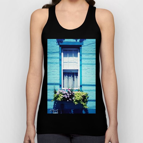 Blue Window Unisex Tank Top