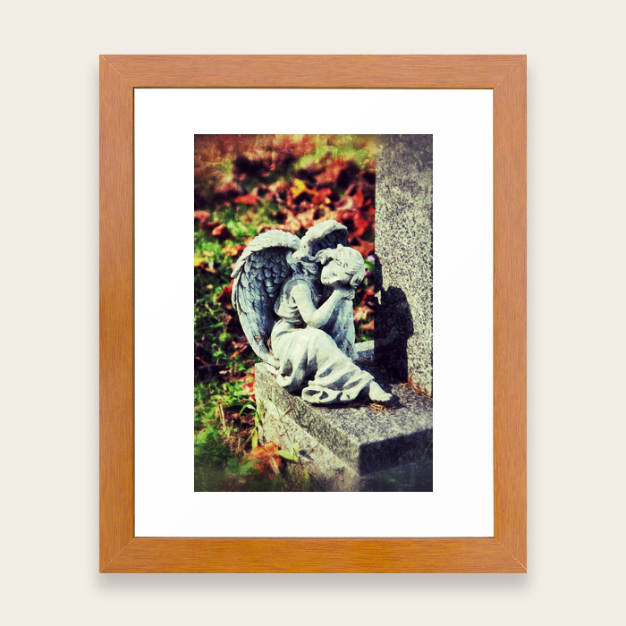 Angel Framed Art Print By Dirtyangelphotography Society6