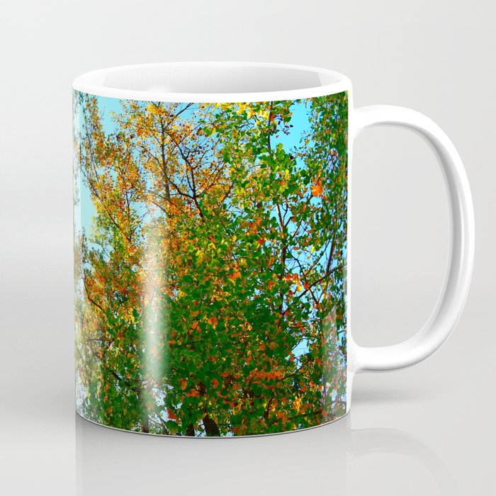 Bright Green Trees.  Coffee Mug