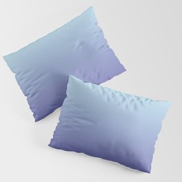 PERIWINKLE BLUE GRADIENT PATTERN  Pillow Sham