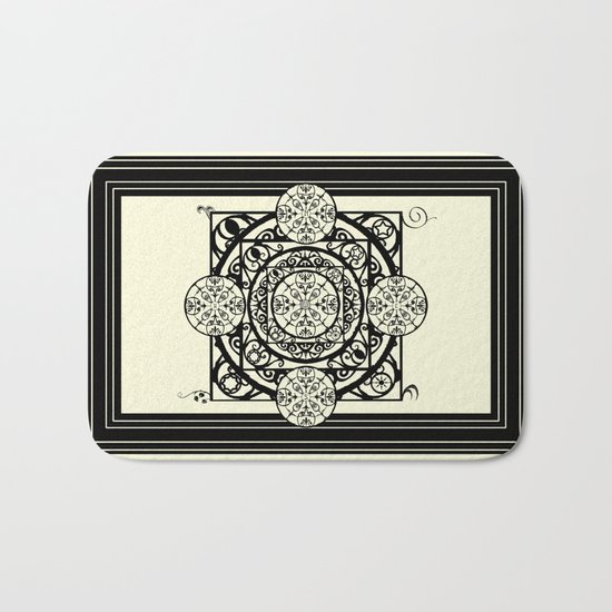 Nouveau Garden Gate Mandala Bath Mat