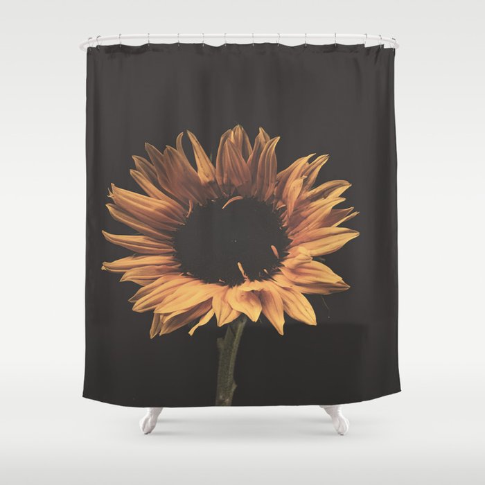 Sunflower Shower Curtain By Herselfdesign