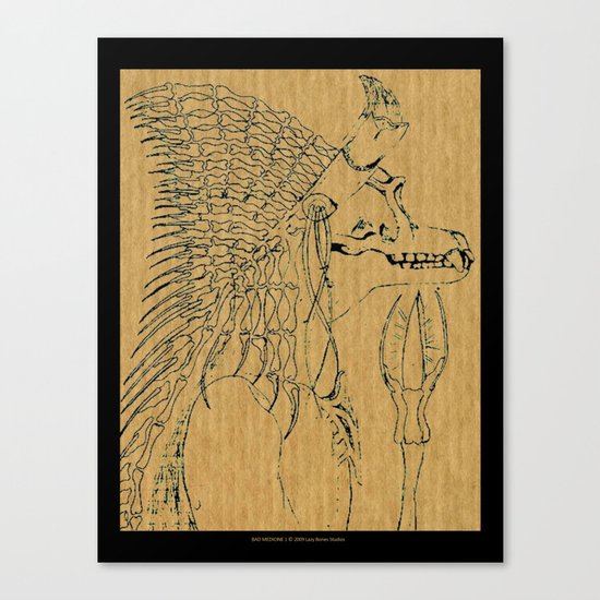 Bad Medicine 1 Canvas Print