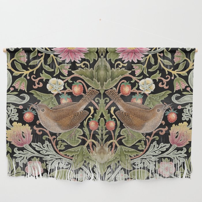 William Morris The Strawberry Thief #2 Wall Hanging