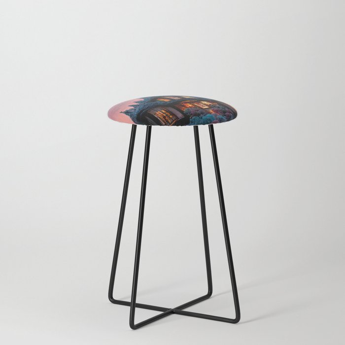 Cotton Candy House Counter Stool