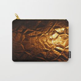 Golden Wrapper Carry-All Pouch