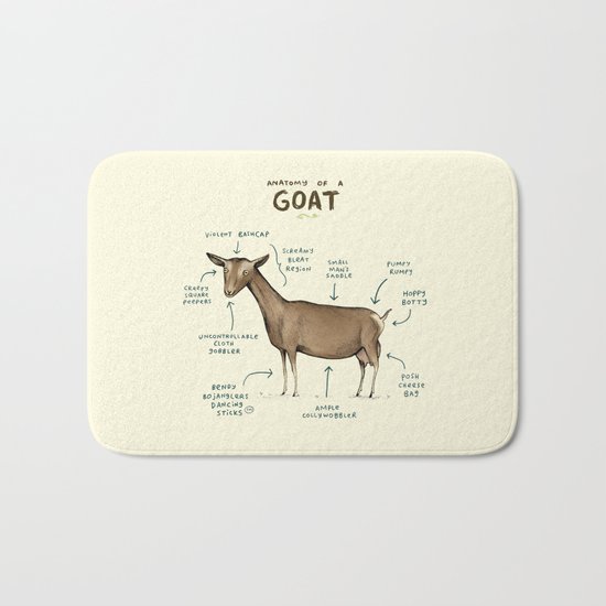 Anatomy of a Goat Bath Mat