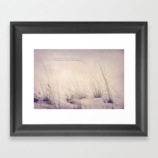 Nature's Peace Framed Art Print