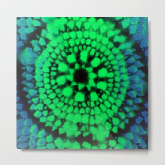 Scale Mandala 3 Metal Print