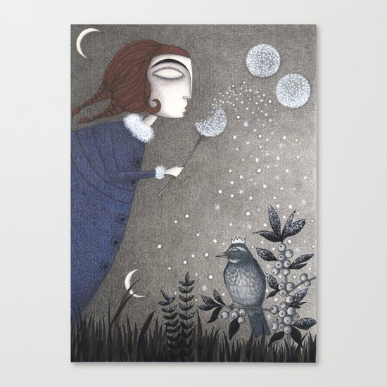 Winter Twilight Canvas Print