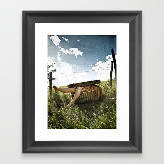 Cannibal pic-nic Framed Art Print
