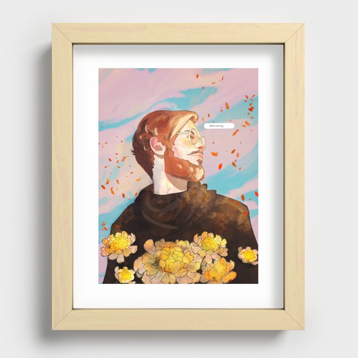 the boi Recessed Framed Print
