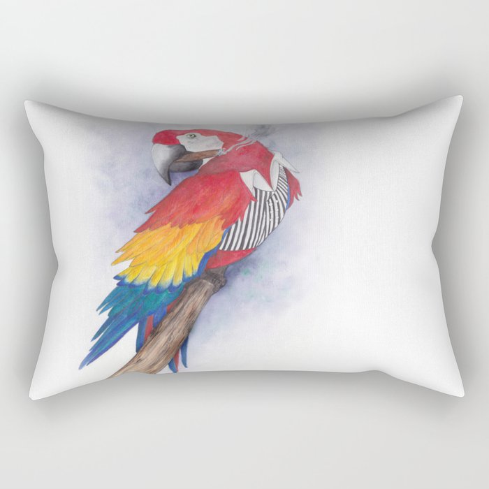 What If...?? Parrots were Gangsters! Rectangular Pillow