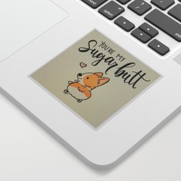 Sugar butt Sticker