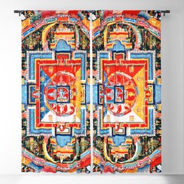 Buddhist Mandala of Jnanadakini Tangka Blackout Curtain