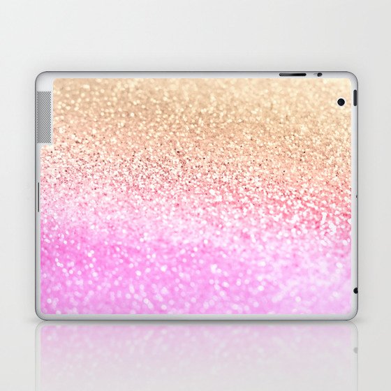 GOLD PINK II Laptop & iPad Skin