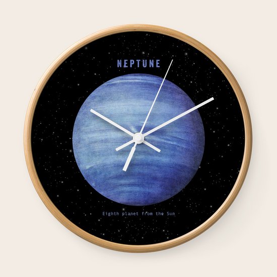 Neptune Wall Clock