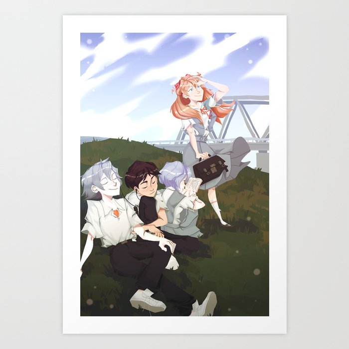 Get Wallpaper These Kids Need A Break Art Print By Mitowochondruwu Society6 Desktop Wallpaper Free