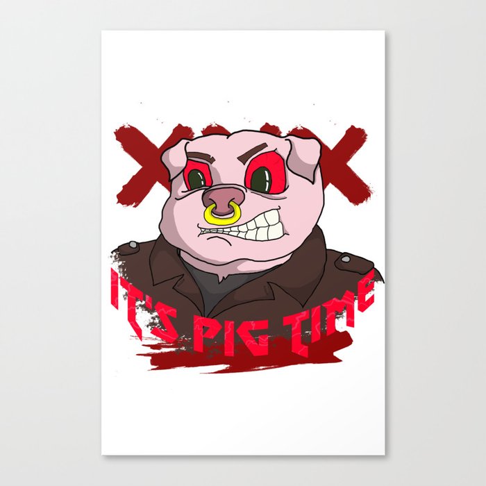 Pig Canvas Print