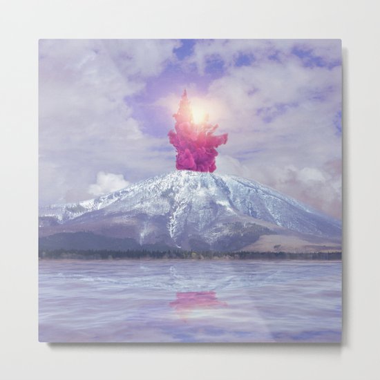 Color Explosion Metal Print