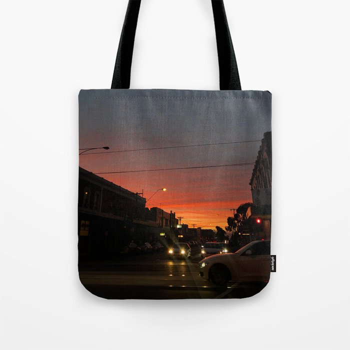 Sunset City Tote Bag