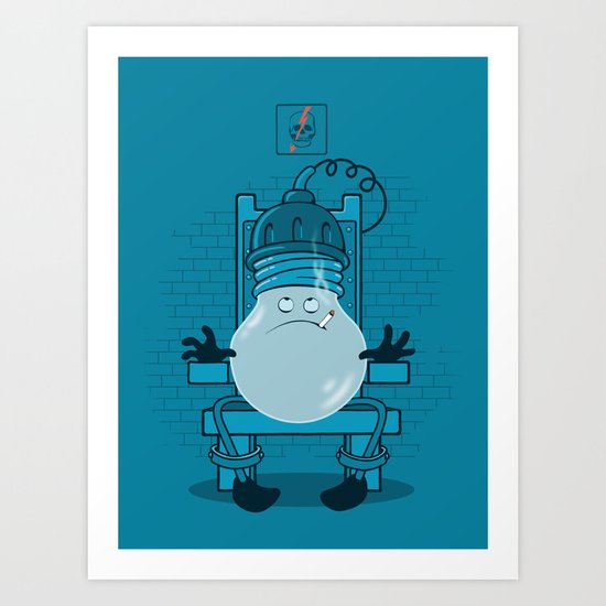 Last Cigarette Art Print