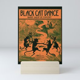Black Cat Dance (1916) Mini Art Print