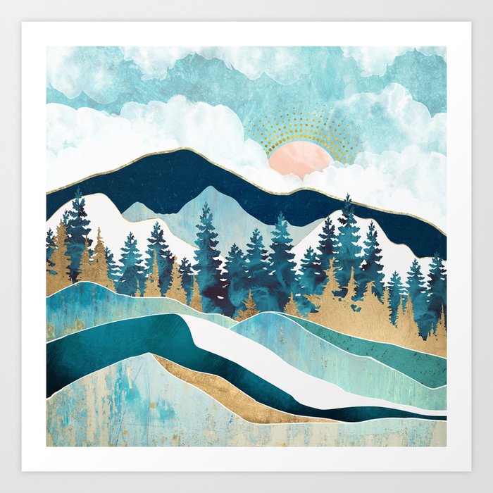 Summer Forest Art Print