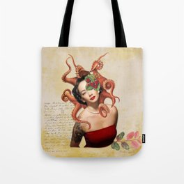 Octopus Lady Tote Bag