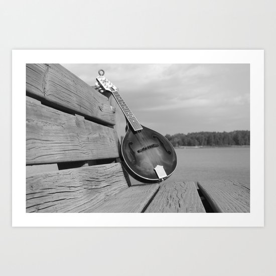 Mandolin Art Print