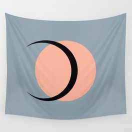 Full / Crescent Moon Abstract IV Wall Tapestry