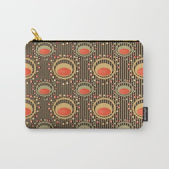 Abstract yellow and grey pattern . Carry-All Pouch