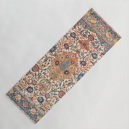 Isfahan Antique Central Persian Carpet Print Yoga Mat